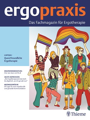 Cover Thieme Fachzeitschrift ergoPraxis